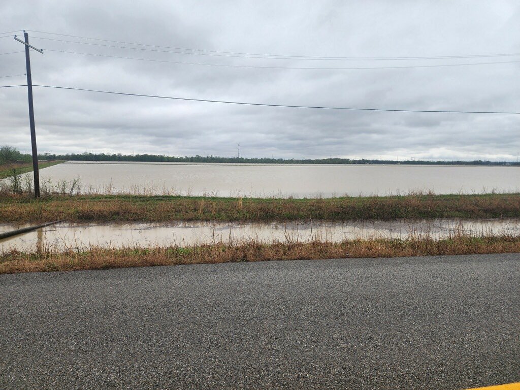 My heart goes out to all those impacted by flooding this weekend. An Arkansas farmer texted me these photos this morning. He said thousands of acres of planted rice and corn are gone.