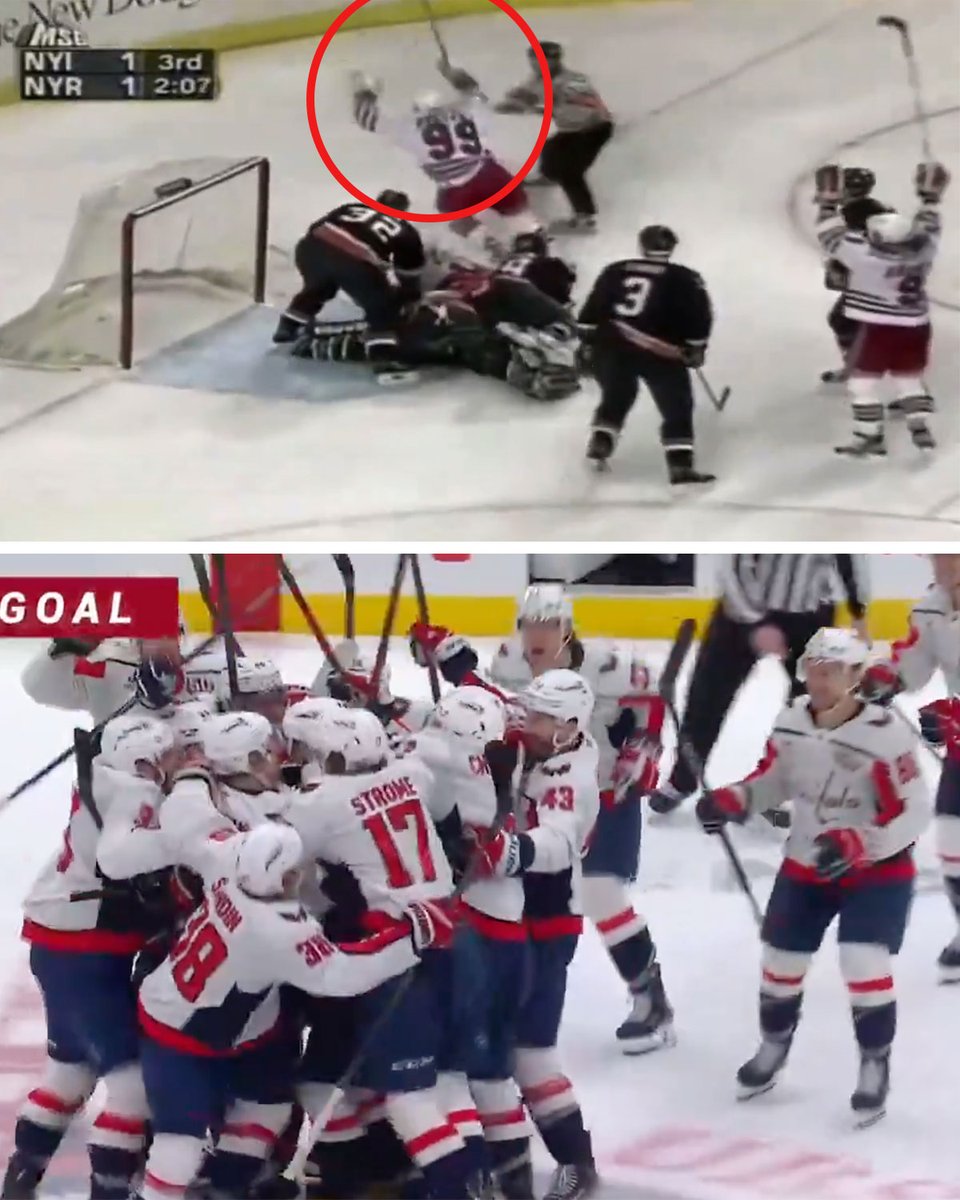 DraftKings's tweet image. Wayne Gretzky scored No. 894 against the New York Islanders in 1999...

Now, Alex Ovechkin has broken his record with goal No. 895 against the New York Islanders 🤯