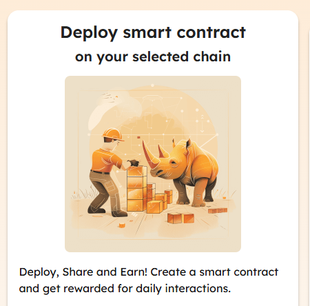 AlexMaslov19's tweet photo. Another simple and accessible way to create a smart contract—without needing to be a Solidity expert.
With just a few clicks, you can deploy powerful onchain logic using intuitive tools designed for creators, not coders. @inkonchain @rhinofi #DeFiAcademy https://t.co/iKzuQkQ0XJ