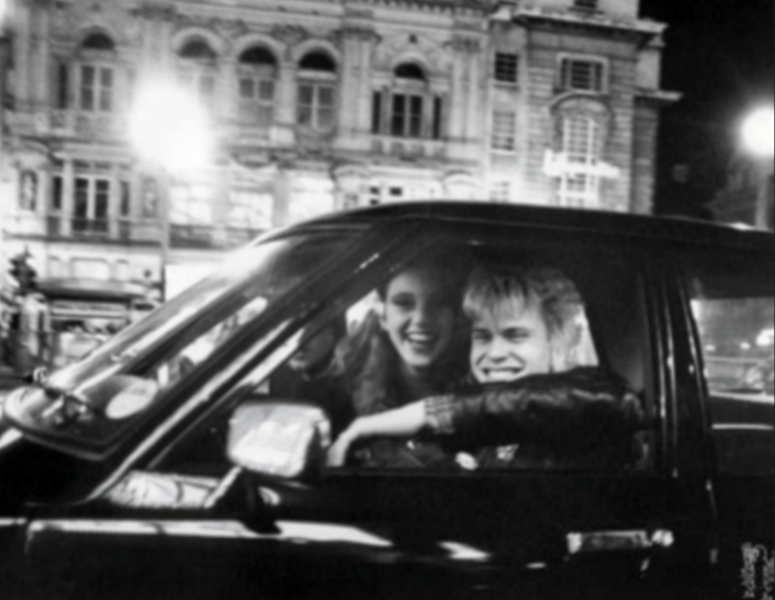 Billy Idol and Bebe Buell - London /1978 .Gruen Collection. #hardrock #poprock #punkrock #singer #songwriter