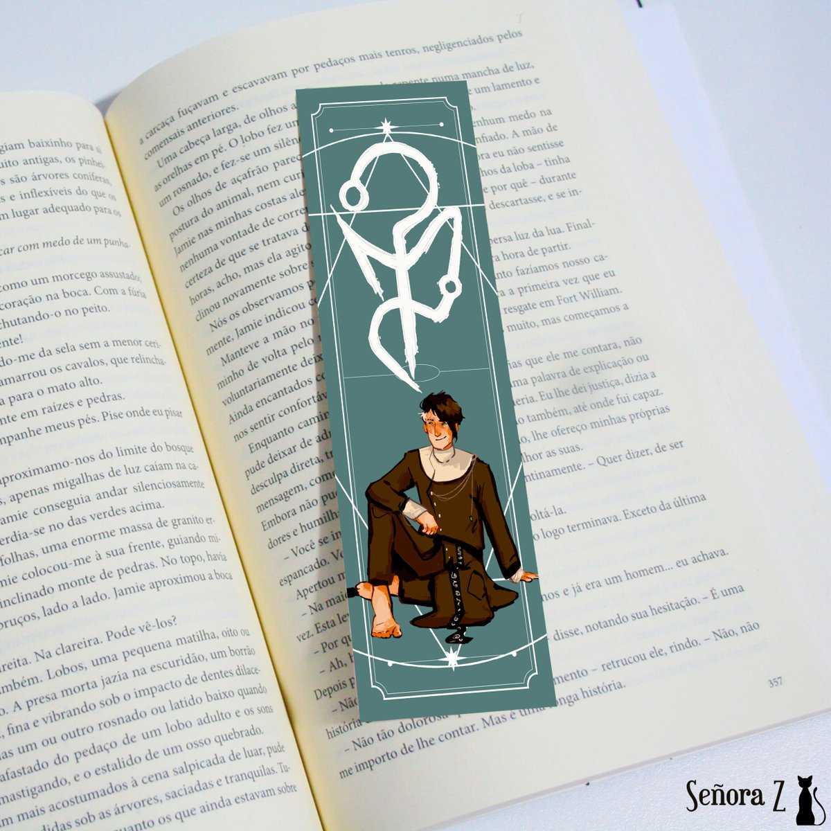 Enigma do medo - Marca pagina, da <a href="/Naliart_/">🎨 • Nali • ✨️</a> disponível no site