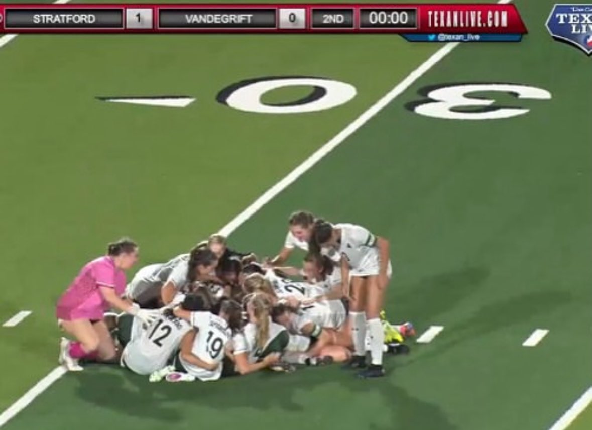 syd_val2026's tweet photo. Still thinking about our big win on Friday night!! Can’t wait to play in the STATE FINALS on Saturday with @StratfordGSoc for the first time in school history!! 💚 https://t.co/L7vy1pHKjf