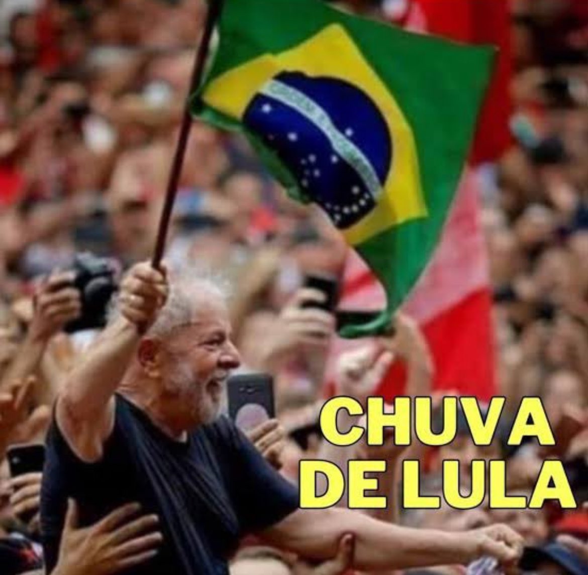 senadorhumberto's tweet image. É chuva de Lula. Agora e em 2026. É tetra! #chuvadelula