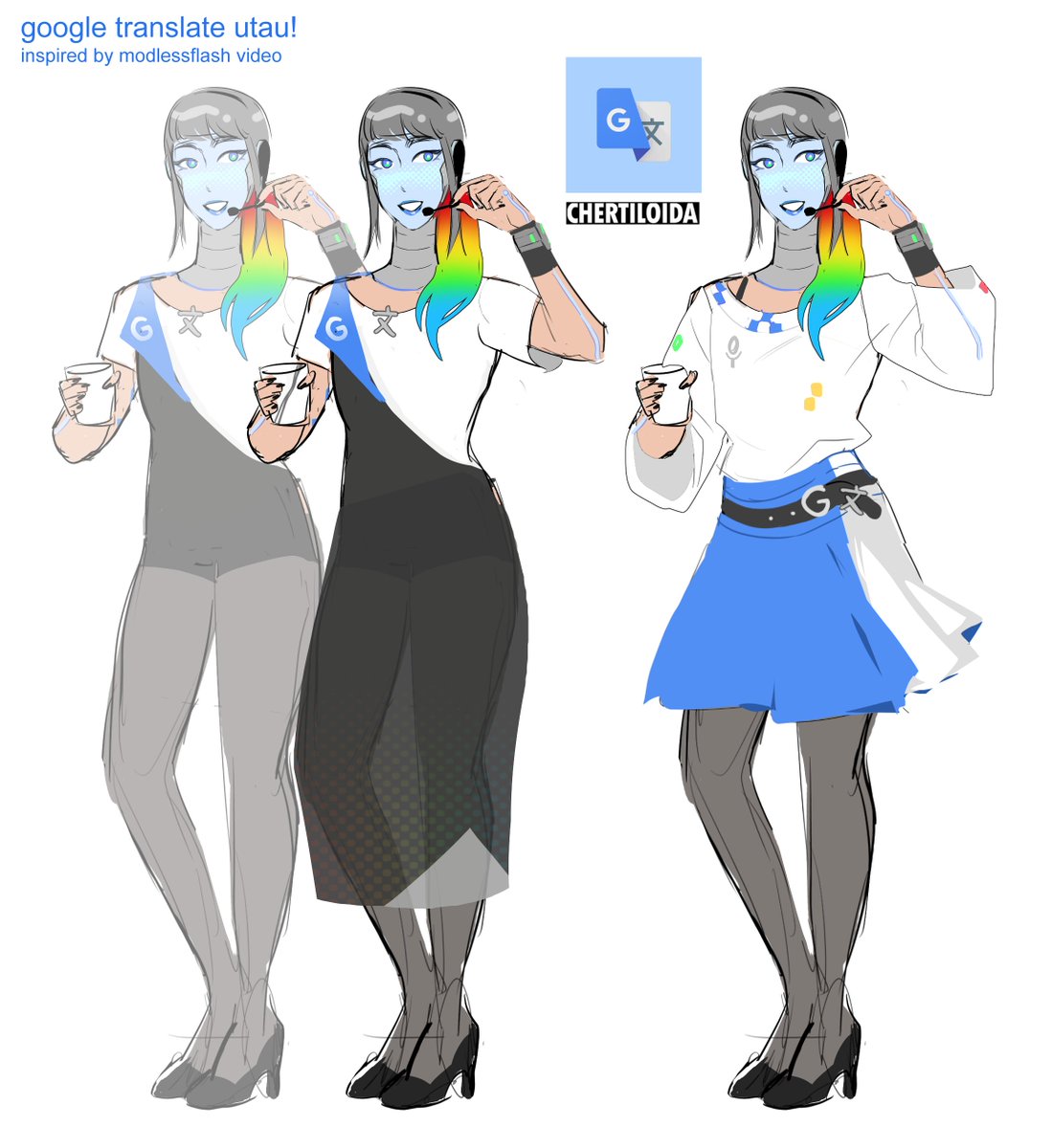 Chertiloida_art's tweet image. made her a proper design
really loved her voice

@modlessflash