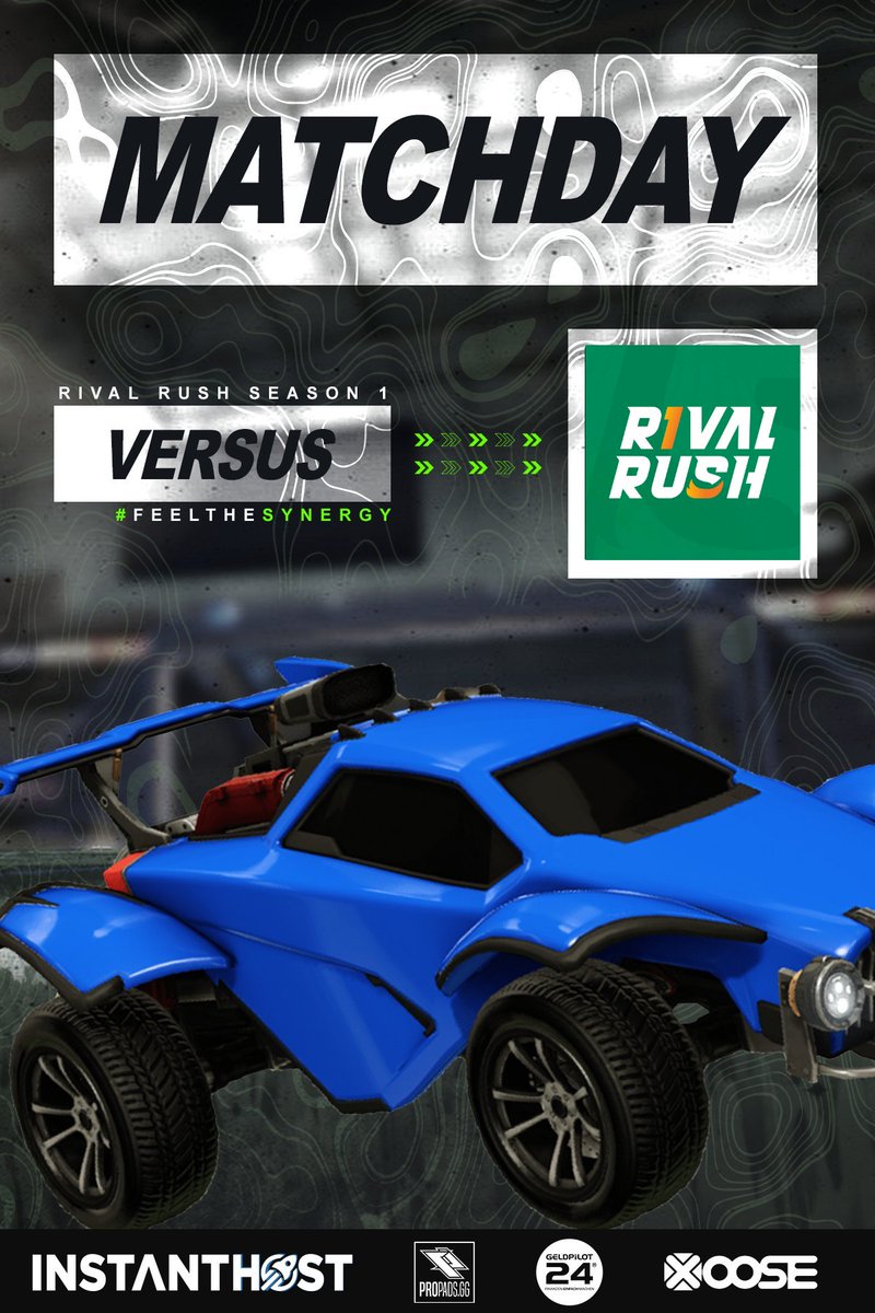 Eternal Synergy (@eternal_synergy) on Twitter photo 🟢MATCHDAY🔥
Unser Rocket League Team geht heute Abend um 20:30 Uhr in der <a href="/RivalRushRL/">Rival Rush</a> Season 1 gegen Team Huskies ins Match.
Aktuell stehen wir auf Platz 3 und wollen am vorletzten Spieltag weiter Punkte sammeln!
#feelthesynergy 🟢MATCHDAY🔥
Unser Rocket League Team geht heute Abend um 20:30 Uhr in der <a href="/RivalRushRL/">Rival Rush</a> Season 1 gegen Team Huskies ins Match.
Aktuell stehen wir auf Platz 3 und wollen am vorletzten Spieltag weiter Punkte sammeln!
#feelthesynergy