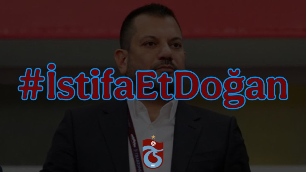 Ertuğrul Doğan başkanlığında Trabzonspor, çıktığı 14 derbi maçının sadece 2'sini kazanabildi. #İstifaEtDoğan