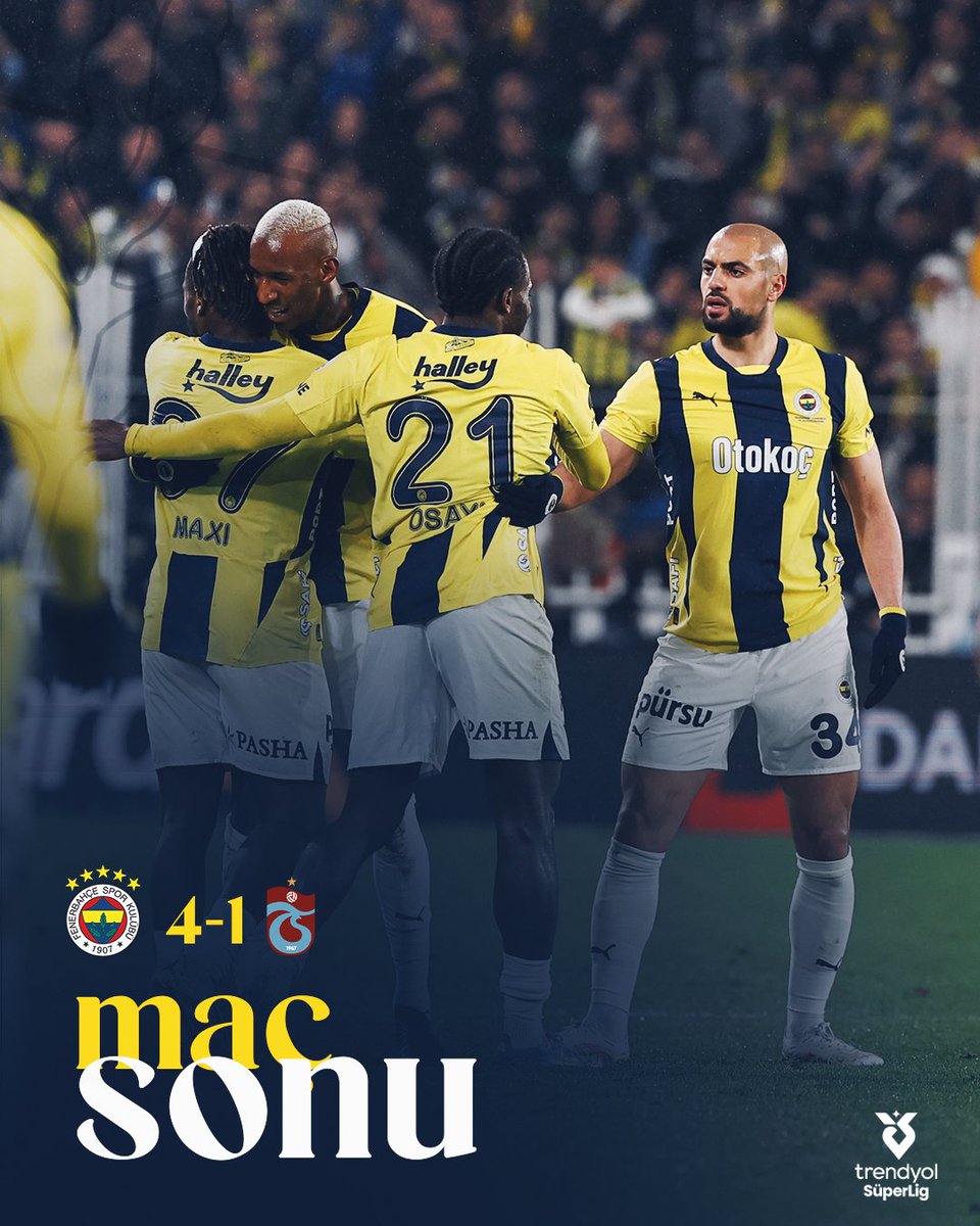 3 puanı 4 golle alıyoruz! 💪

#FBvTS