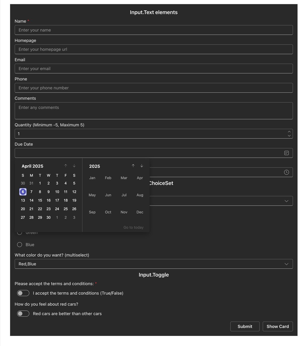 joaojmendes's tweet image. The upcoming AdaptiveCardHost control will render Adaptive Card JSON with #FluentUI9 Controls. Stay tuned for these enhancements, including new Adaptive Custom elements, on the horizon.
#AdaptiveCards #FluentUI9 #Microsoft #Copilot #M365Dev #SharingIsCaring