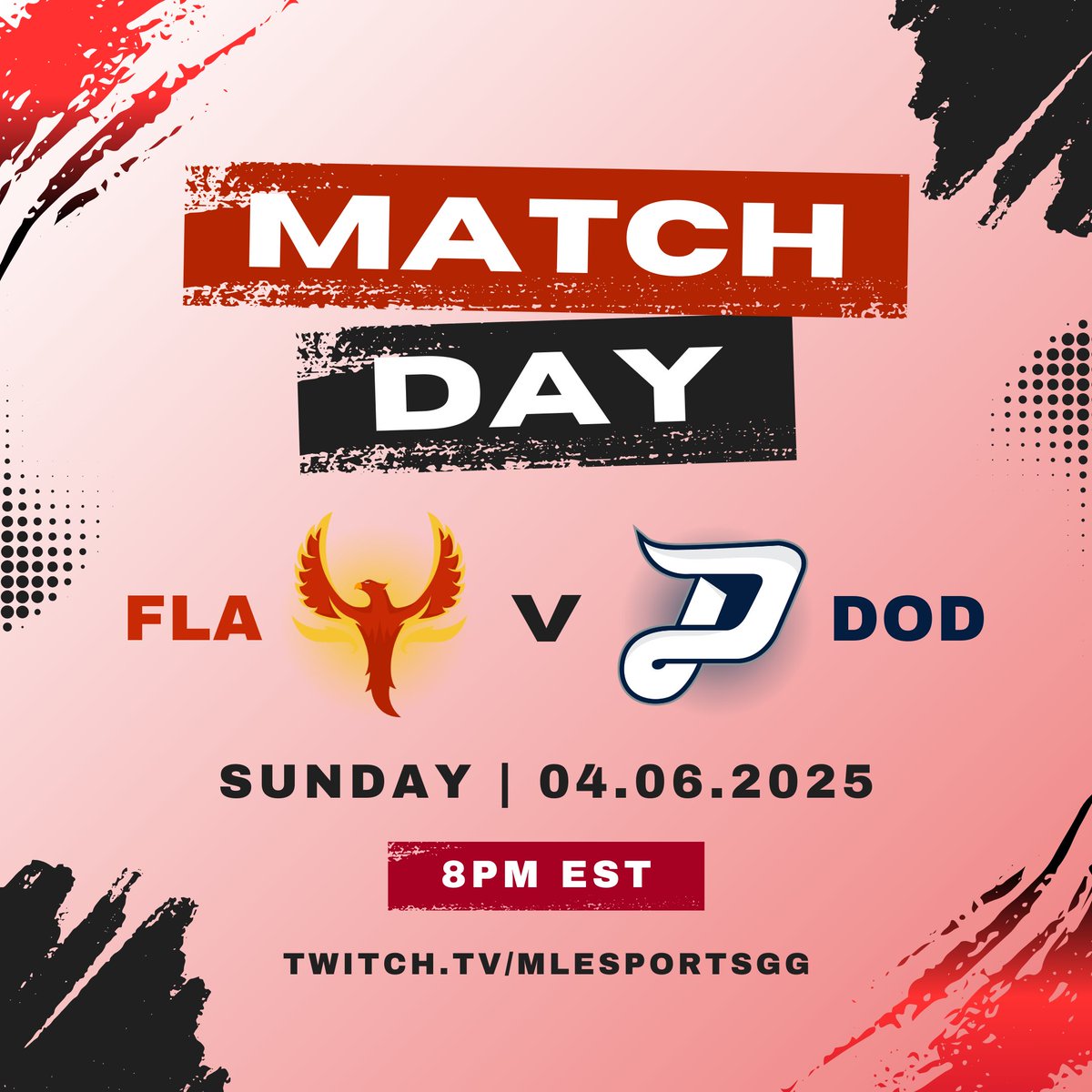 Flames MLE (@flamesmle) on Twitter photo The spotlight's on as our Champion League squad takes the stage tonight against the <a href="/DodgersMLE/">Dodgers MLE</a>.
Home turf. High stakes. Pure fire.🔥
Catch every moment live at 8PM EST — only on twitch.tv/mlesportsgg
#IgniteTheLegacy #MLEsportsGG #FlamesVsDodgers The spotlight's on as our Champion League squad takes the stage tonight against the <a href="/DodgersMLE/">Dodgers MLE</a>.
Home turf. High stakes. Pure fire.🔥
Catch every moment live at 8PM EST — only on twitch.tv/mlesportsgg
#IgniteTheLegacy #MLEsportsGG #FlamesVsDodgers