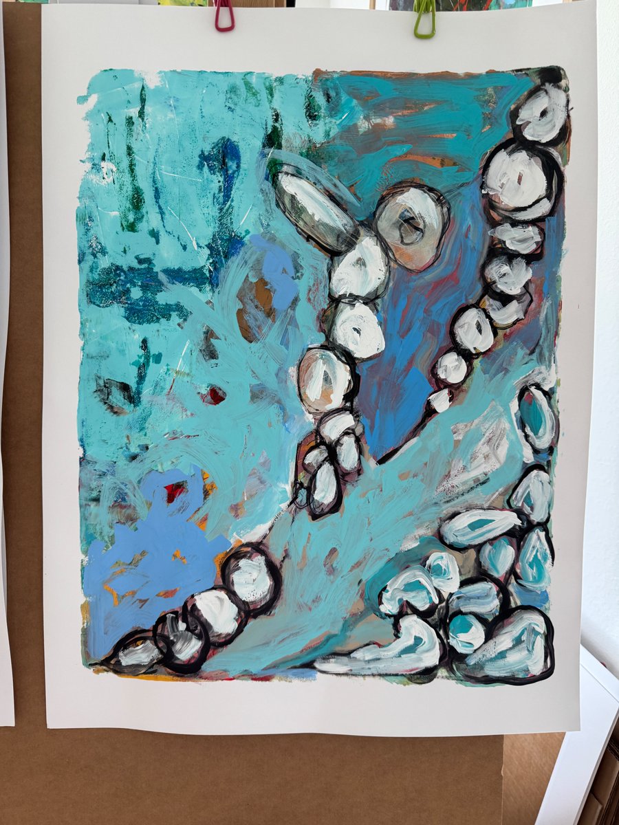 A recurring theme in my paintings, “Cascading Circles” remind us how one unchangeable moment shapes all that follows.
Acrylic on Paper, 18”x24”
Website Link: erlenbach-modern.com

#interiordesign #abstractart #abstractpainting #artgallery #contemporaryart #sarasotaartist