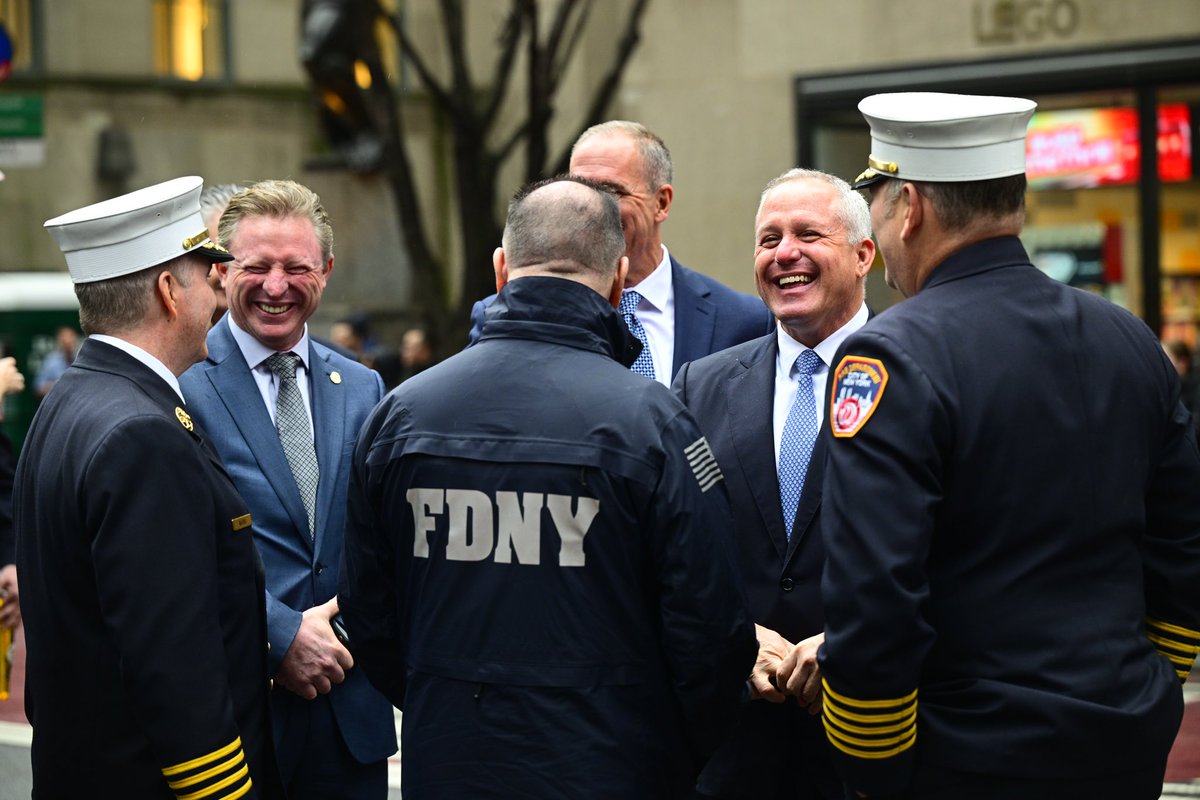 On Sunday, I had the honor of joining the FDNY Holy Name Society for its centennial jubilee mass and breakfast. The FDNY Holy Name Society continues to be a source of strength and unity within our Department.

We recognized four outstanding individuals whose character and