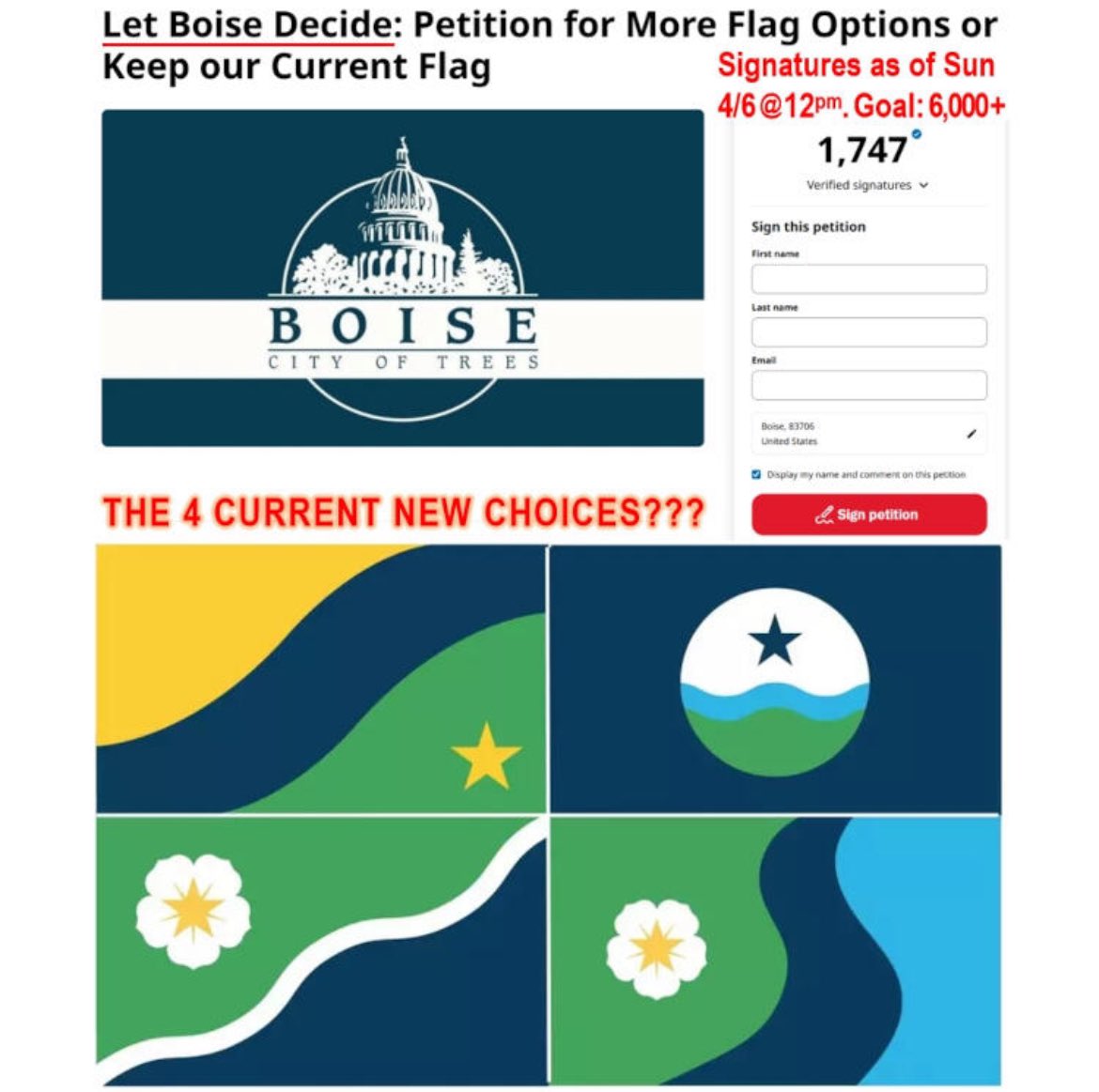 Ah hell nah they making the boise flag into some shit a 7 year old made on paint