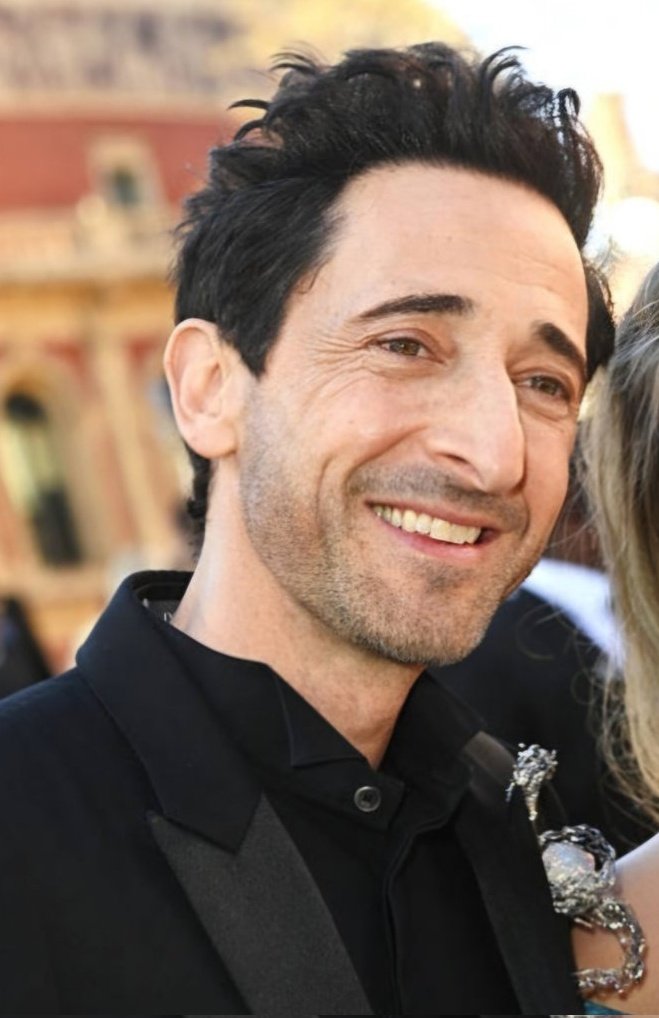 Adrien Brody at #OlivierAwards2025