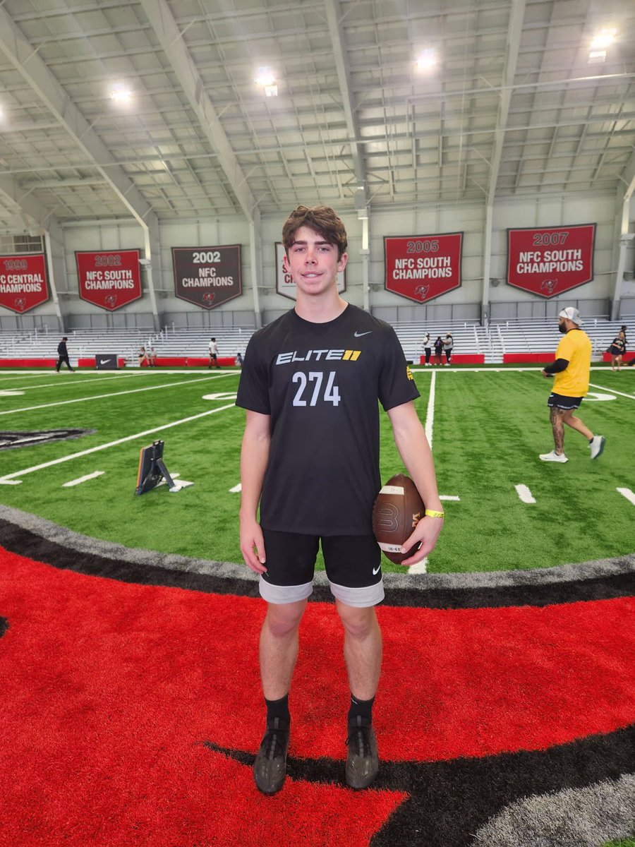 Jettfeeney3's tweet image. Amazing experience at @Elite11 down in Tampa. Had a great time competing against some of the best in the SE! l appreciate the opportunity @Stumpf_Brian #Elite11