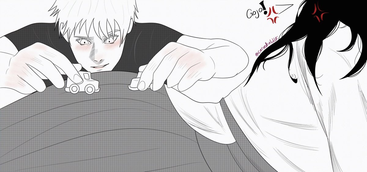 He’s so silly 

#gojohime #五歌 #고조우타 #JujutsuKaisen #gojo