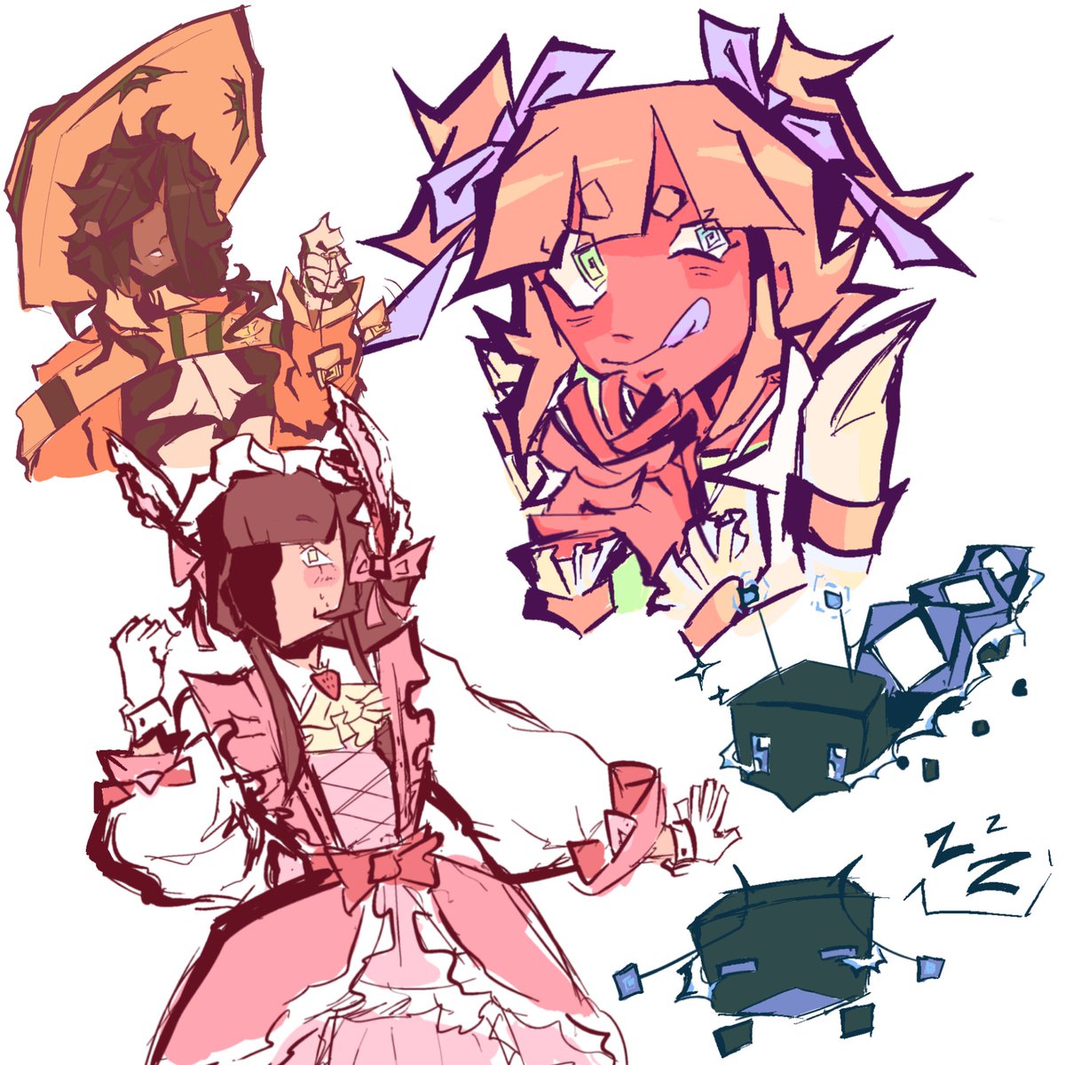 Lyvaders's tweet photo. Miscellaneous doodles https://t.co/nzjkWXAflI