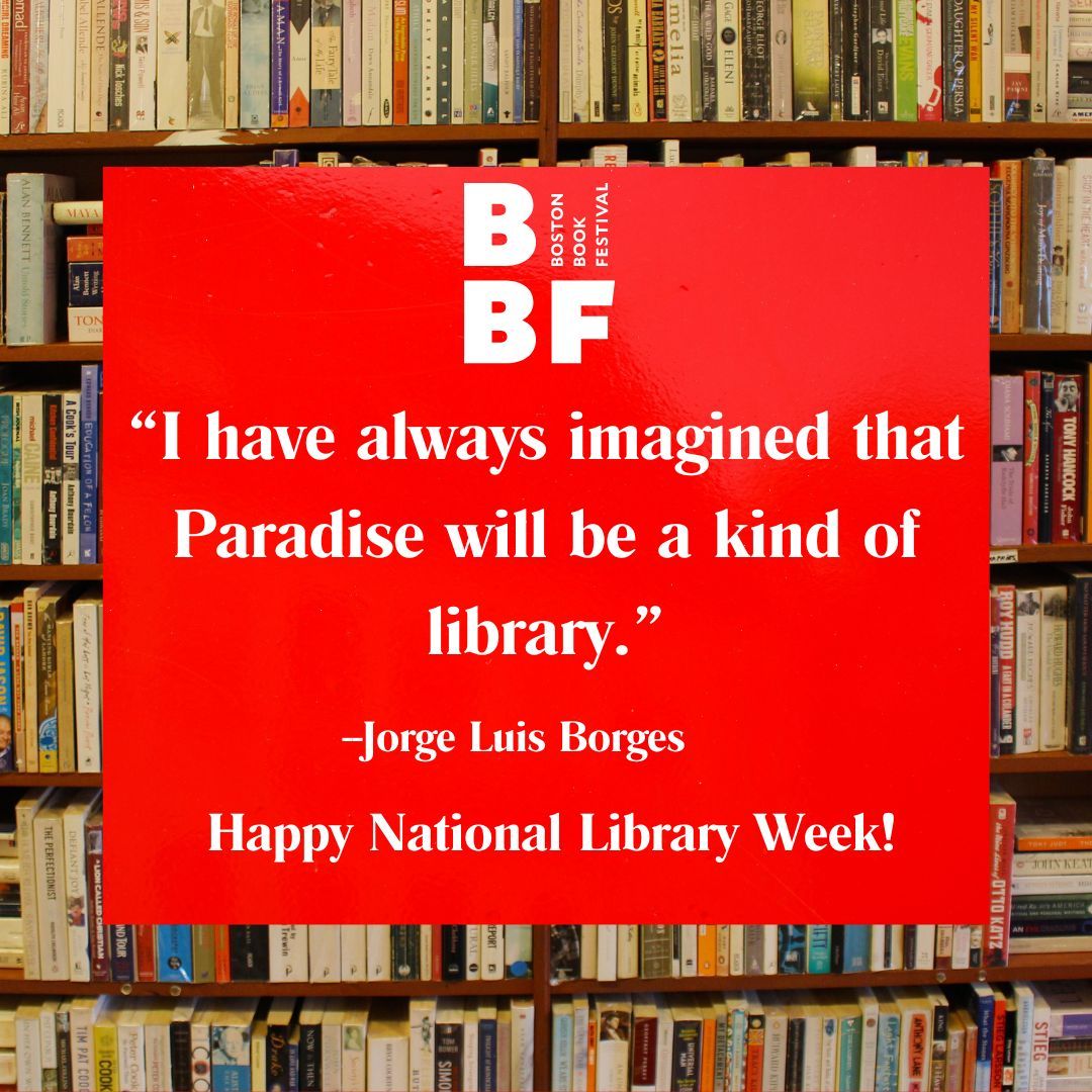 bostonbookfest's tweet image. Sending endless love to libraries this week and every week 💛 A special shoutout to our incredible partners at @bplboston for inspiring readers and building community every day. #ThankYouLibraries #LibraryStrong #NationalLibraryWeek #BostonBookFestival