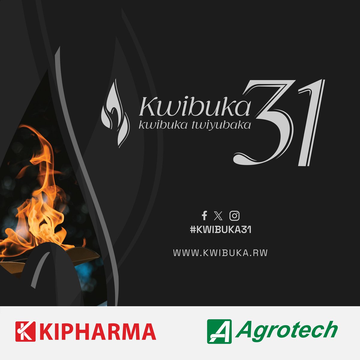 #Kipharma ,#Agrotech u #Rwanda ,n’isi yose Baribuka kunshuro ya 31 Jenoside yakorewe Abatutsi mu 1994.

Remember-Unite-Renew

#Kwibuka31