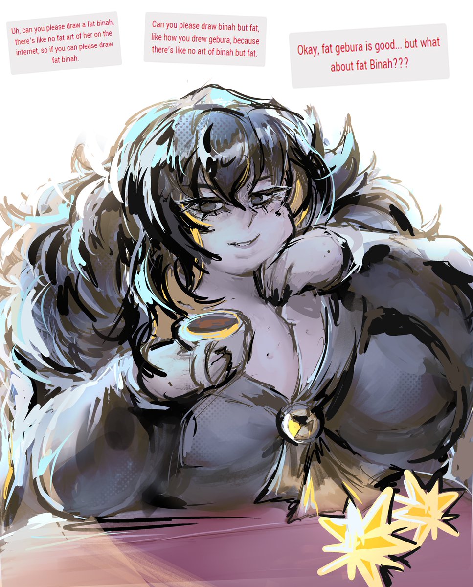 kekekekekekekk_'s tweet image. Strawposting #7
⚠️#weightgain , #fatfetish ⚠️
🅱️inah ""doodle""