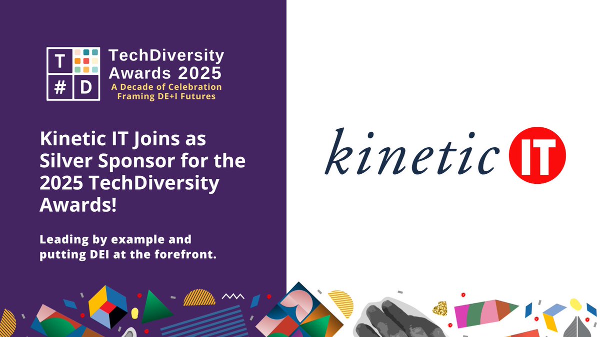 TechDiversity (@techdiversityau) on Twitter photo ✨We’re thrilled to announce <a href="/Kinetic_IT_Aus/">Kinetic IT</a> as a Silver Sponsor of the 2025 TD Awards! They're also joining us in celebration by purchasing tables to attend the awards gala on 14 Aug! ✨We’re thrilled to announce <a href="/Kinetic_IT_Aus/">Kinetic IT</a> as a Silver Sponsor of the 2025 TD Awards! They're also joining us in celebration by purchasing tables to attend the awards gala on 14 Aug!