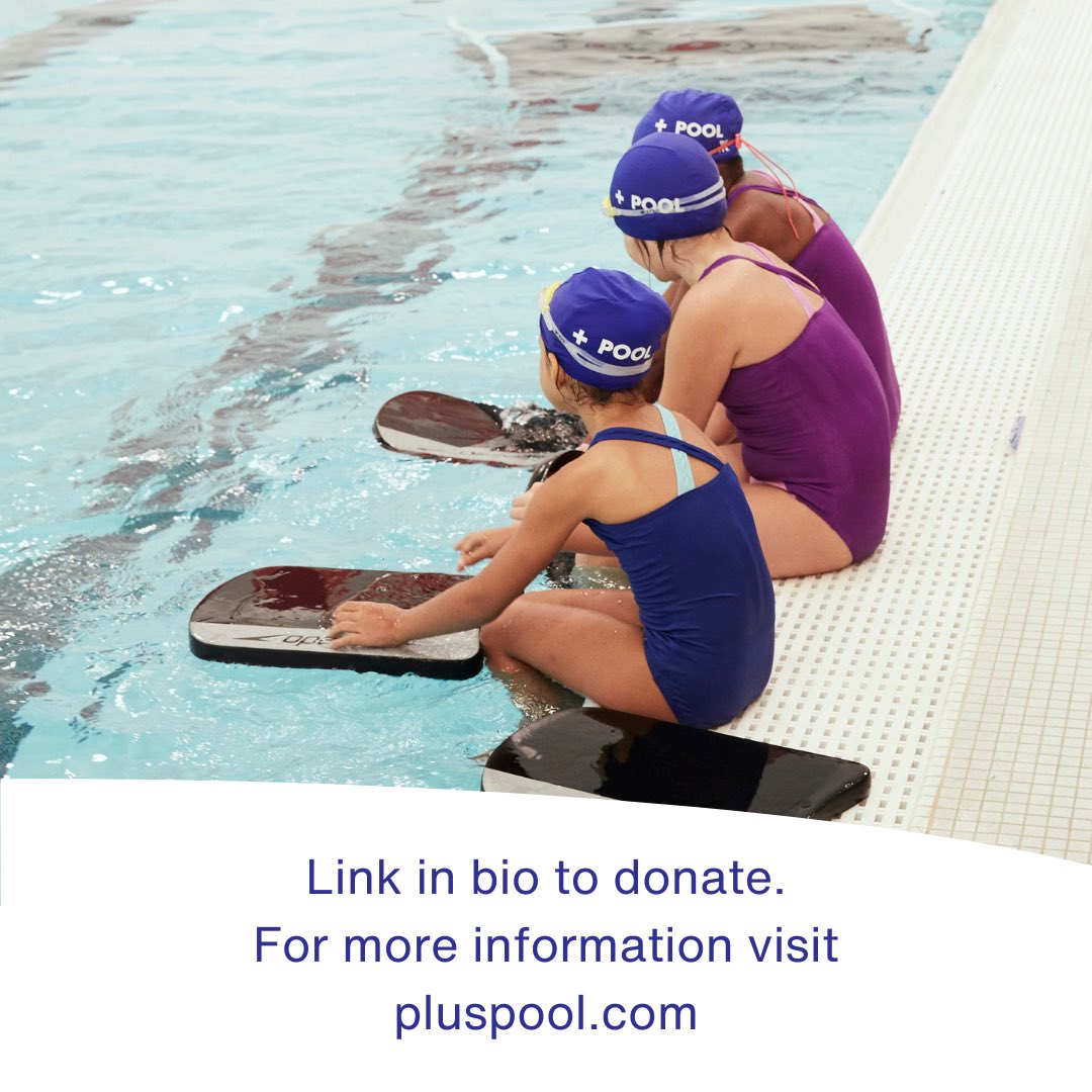 TrainDaly's tweet image. Every child deserves the chance to swim. Nearly 80% of kids in low-income homes don’t know how. Black kids drown at 3x the national rate. Swim lessons can cut drowning risk by 88%. Help us change the tide. Donate at givebutter.com/Bluefish2025   #SwimForAll #PlusPool