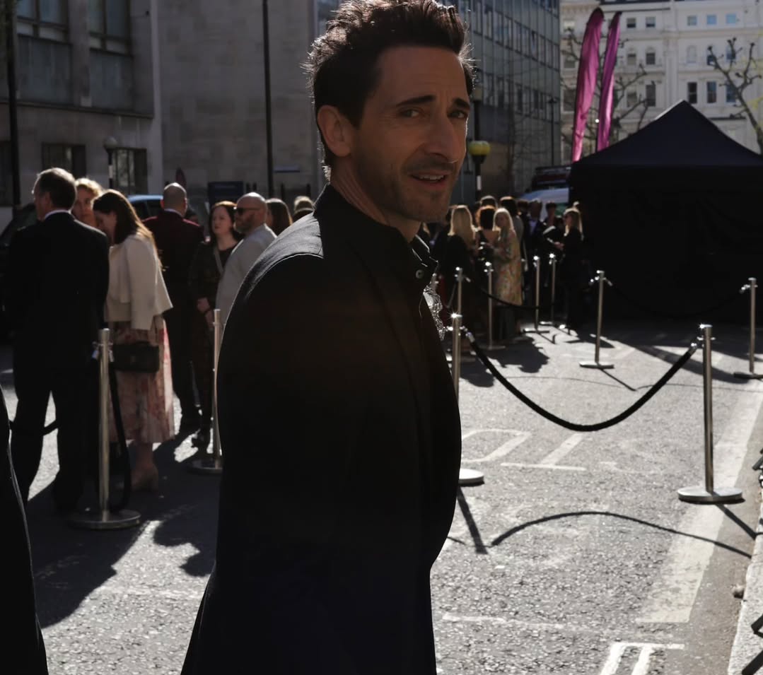 Adrien Brody at #OlivierAwards2025