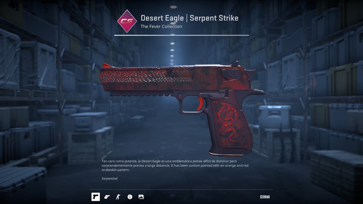 WantedByStar's tweet photo. Desert eagle Serpent strike patterns

Red: 120, 771, 874, 934
Max black idk: 748
odange 🦧🍊: 174, 425, 775, 953 https://t.co/H3y8fyu1Hb