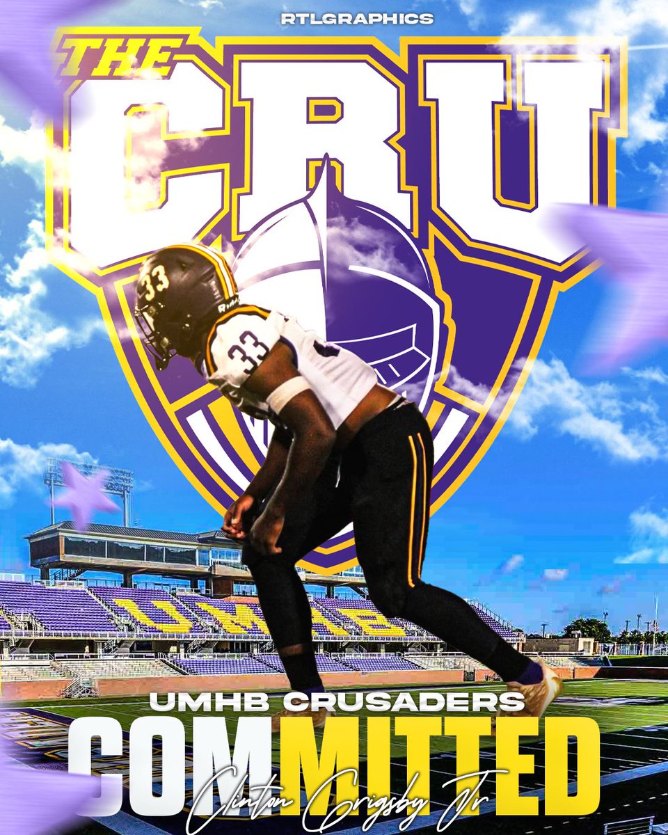 100% committed #AGTG <a href="/CruFootball/">UMHB Football🏈</a>