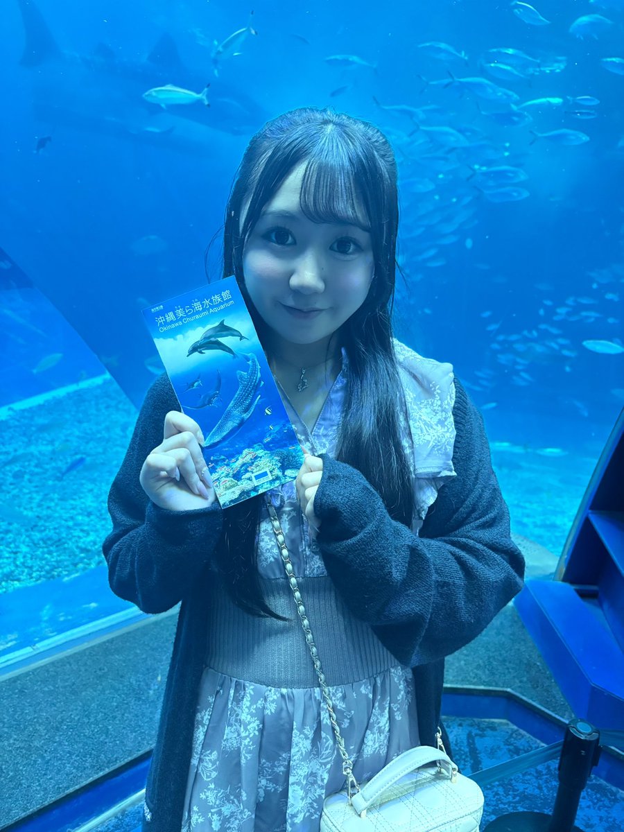 おはよう☀️ #美ら海水族館 行ってきたよ🐬
