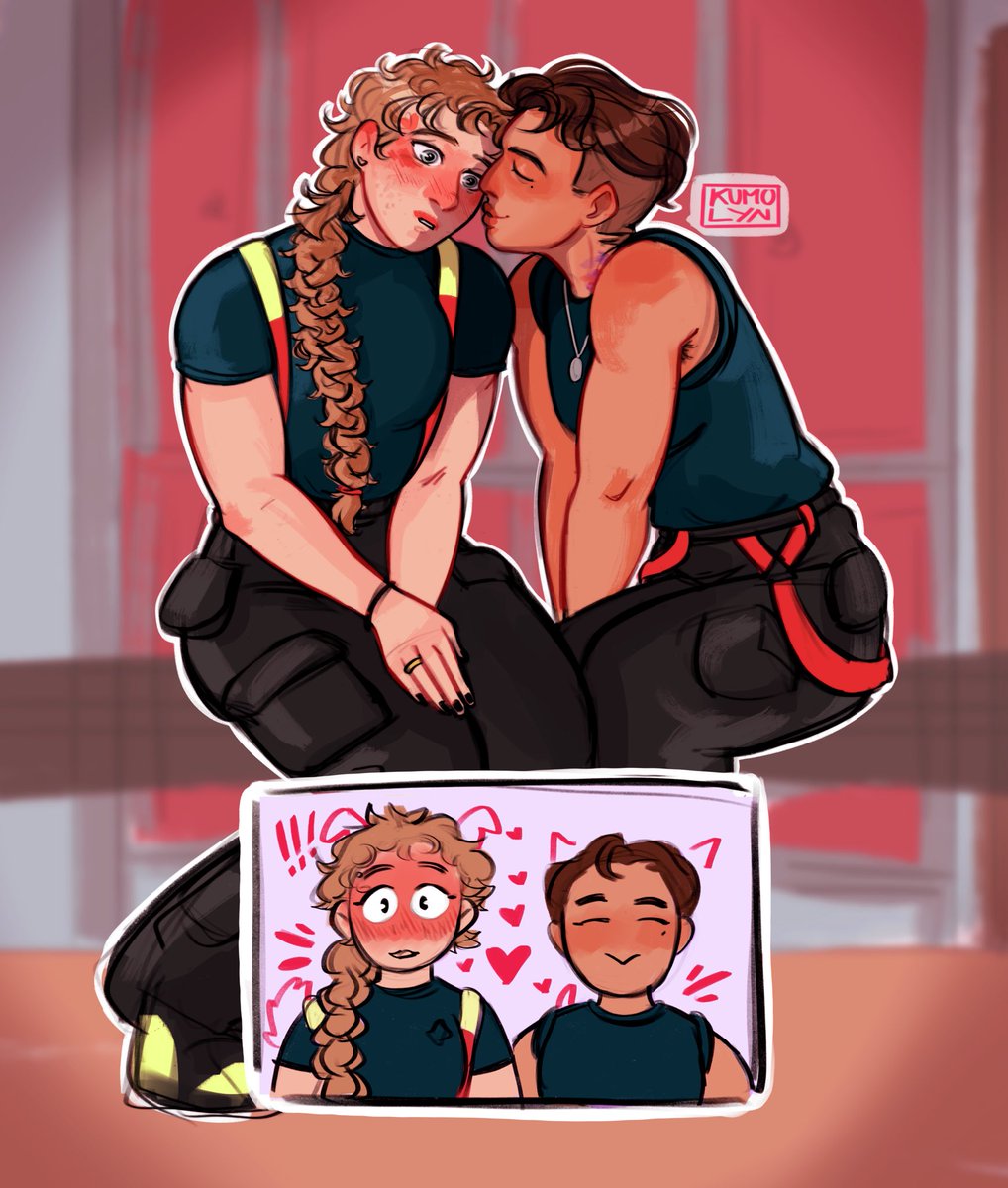 😳😚💌 #buddie #fembuddie #911onABC