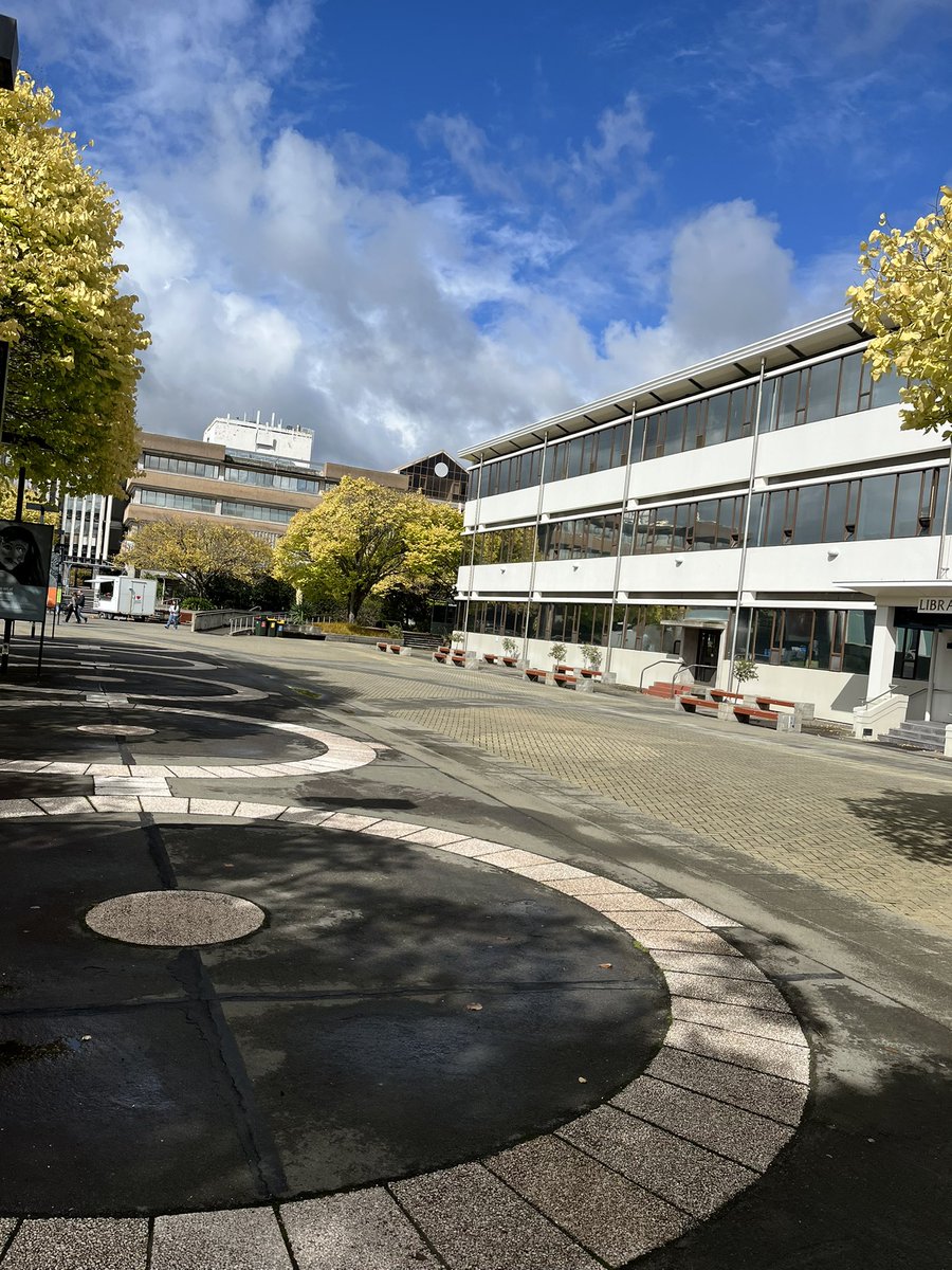 The annual guest lecture day…. Found some students on campus!