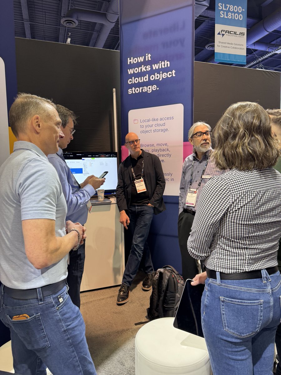 storj's tweet image. Witness live demos showcasing our revolutionary Object Mount product in action! 🚀 Stop by @storj booth SL8216 to explore this innovation and see how it can transform the way you handle data. Don’t miss out! 💡✨ #NABShow2025 #Storj #ObjectMount #CloudInnovation