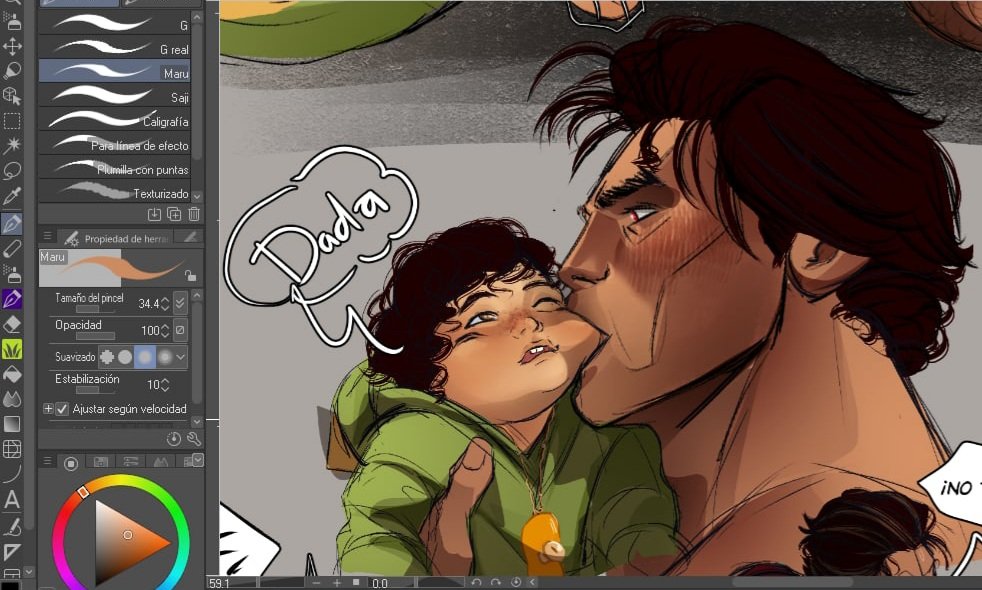 MysteriaFF's tweet image. I want to draw more about Miguel being a father because I love to see that side of him 😩💕

#MiguelOHara #Spiderman2099 
#Spiderverse