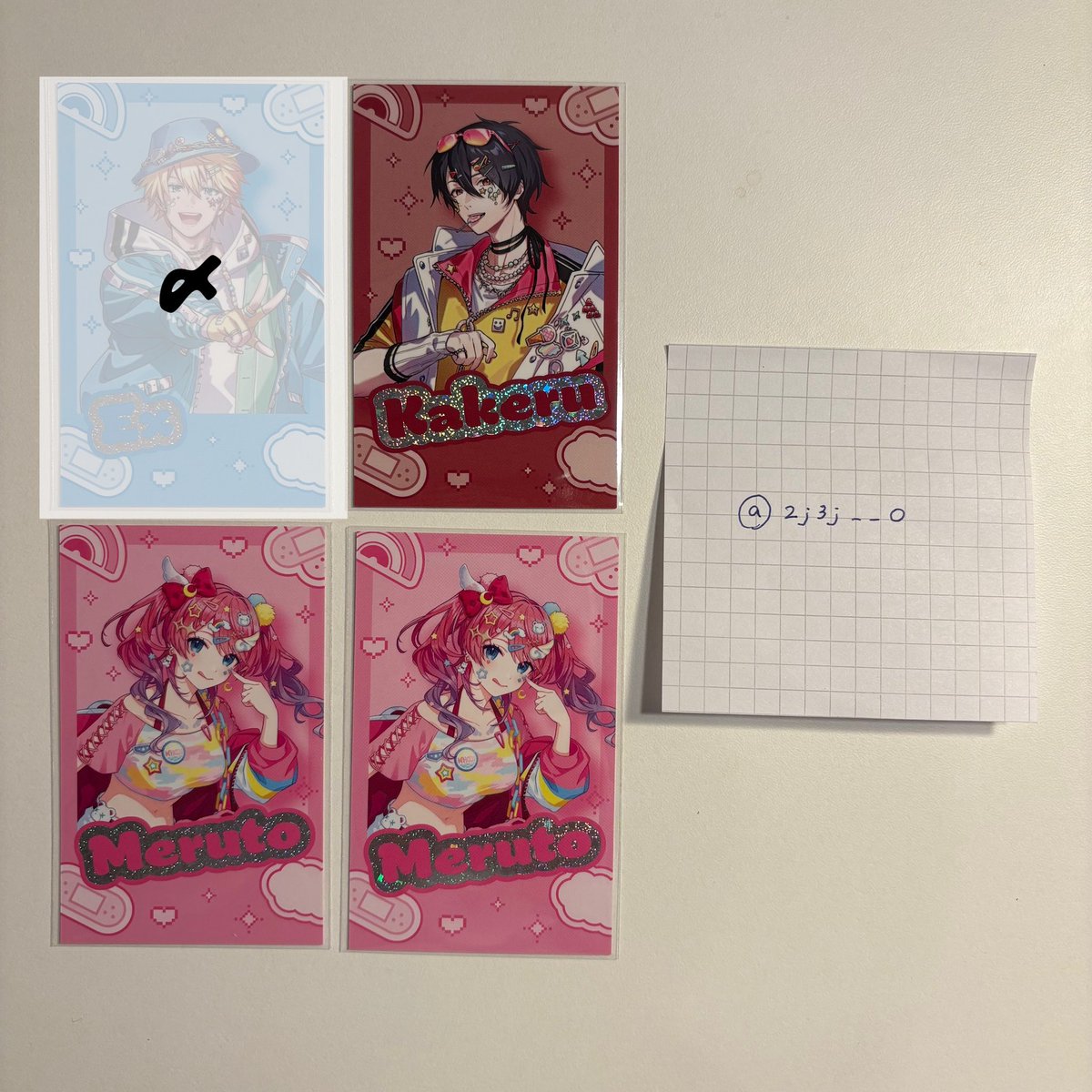 2j3j__o's tweet photo. @saaakuraiiii 検索より失礼致します。
当方1枚目の画像のものを所持しているのですが、画像2枚目の方との交換は可能でしょうか？
少数枚の交換になるため、難しいとは思いますが御検討よろしくお願い致します。 https://t.co/NUmTdiAOPO