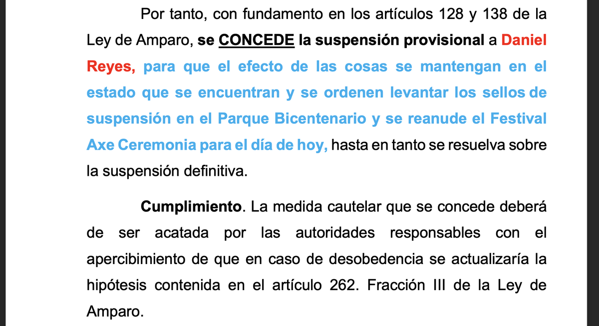 DRxbrxck's tweet photo. Ya en el Parque Bicentenario para notificar la suspensión provisional que ordena reanudar el #AXECeremonia. https://t.co/vZXhaaezVN