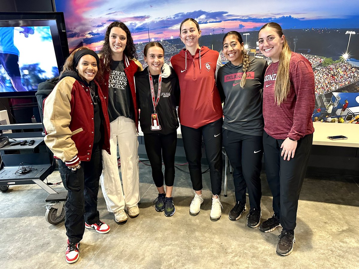 Raegan Brandt (@raeganbrandt) on Twitter photo I had such an amazing time in Norman this weekend watching, playing, competing, and learning more of the game I love! Thank you <a href="/OU_Softball/">Oklahoma Softball</a>! I appreciate all the coaches and staff as well as their feedback!
<a href="/GassoPatty/">Patty Gasso</a> <a href="/coachjro/">Jennifer Rocha</a> <a href="/jtgasso/">JT Gasso</a> <a href="/fale_steele/">Falepolima Steele</a> <a href="/_tiarejennings/">Tiare Jennings</a> I had such an amazing time in Norman this weekend watching, playing, competing, and learning more of the game I love! Thank you <a href="/OU_Softball/">Oklahoma Softball</a>! I appreciate all the coaches and staff as well as their feedback!
<a href="/GassoPatty/">Patty Gasso</a> <a href="/coachjro/">Jennifer Rocha</a> <a href="/jtgasso/">JT Gasso</a> <a href="/fale_steele/">Falepolima Steele</a> <a href="/_tiarejennings/">Tiare Jennings</a>