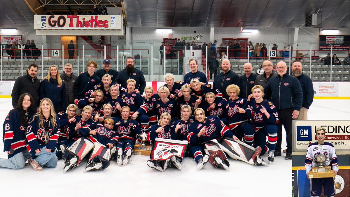 The Pat Canadians are Regional Champions and advance to the Telus Cup!🏆
As a program with a rich history, we honor this achievement while keeping the memory of our beloved Captain, Adam Herold, close to our hearts.