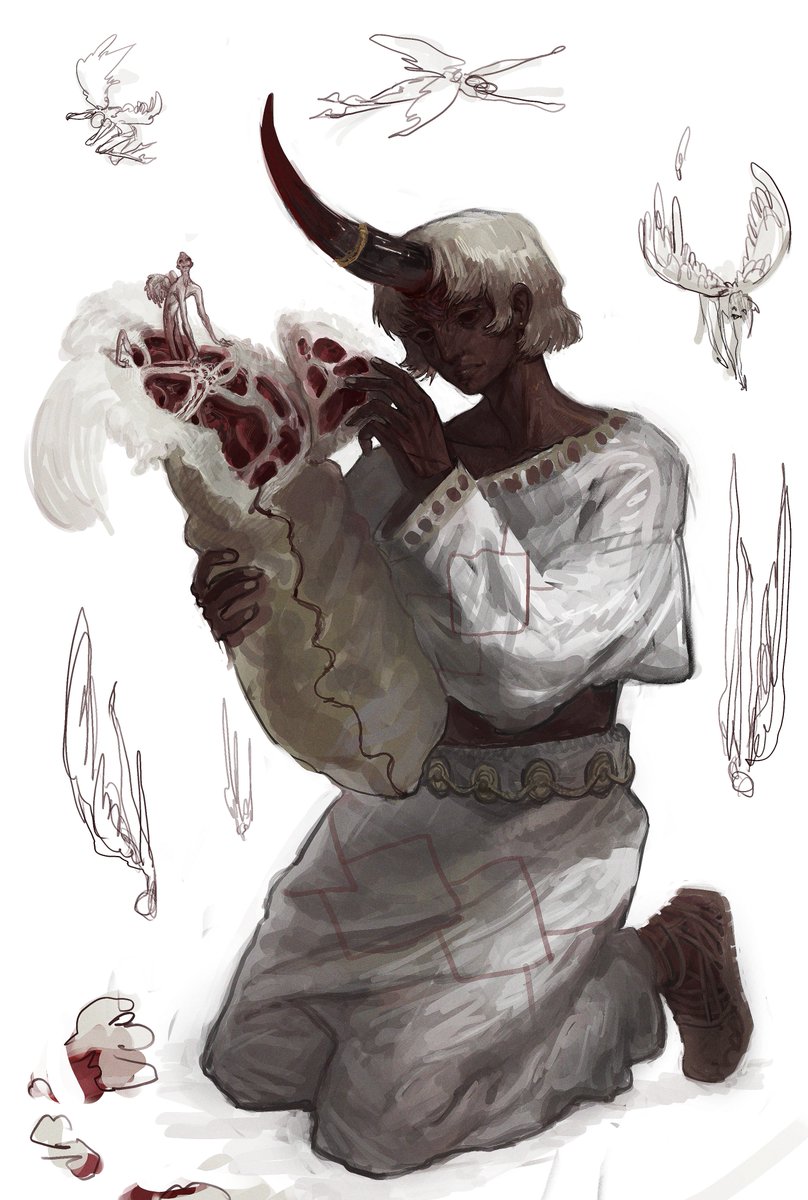 Hello! Commissions are open
full Illustration 200usd
full Illustration black and white 130usd
character commission 85usd
Thank you! RTs help a lot!
I'll post a new painting this week