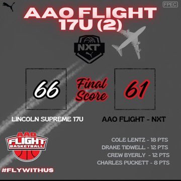 We finish 3-1 for our 17U Williams team! Great weekend boys! 

#FlyWithUs