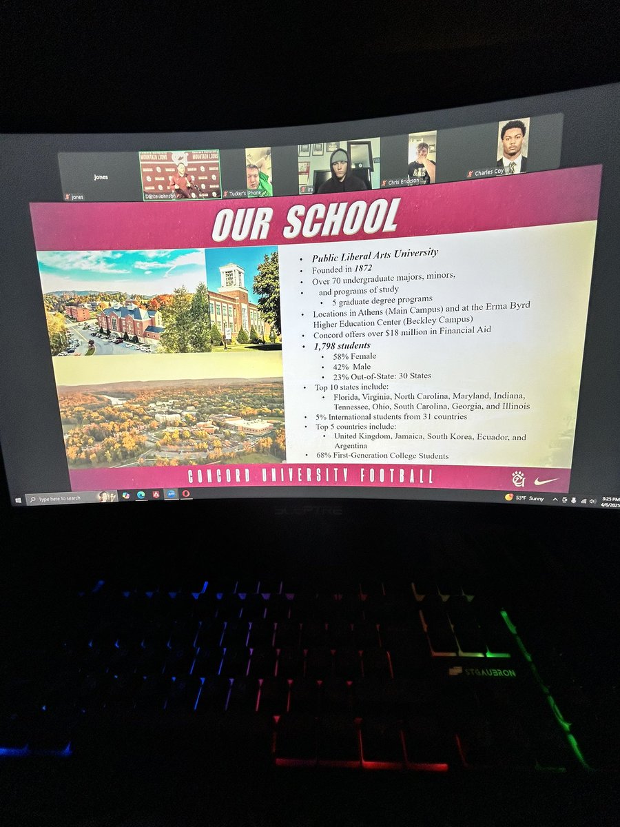 I want to say thank you to <a href="/CoachDCJohnson/">Dante Johnson</a> for inviting me to their virtual visit it was a great opportunity and learned the great things they are building their. <a href="/RecruitTheRams/">Montwood Ram Football Recruiting</a> <a href="/ConcordFootball/">Concord University Football</a> <a href="/Coachrangel_MHS/">Coach Ivan Rangel</a> <a href="/MontwoodFB/">Montwood Football</a>