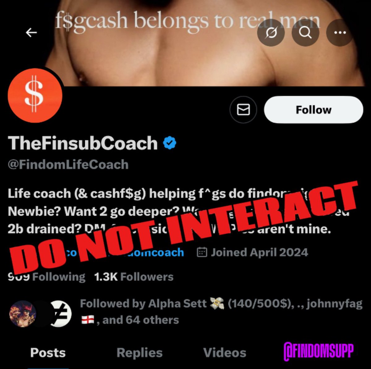 Findom Support (@findomsupp) on Twitter photo ⚠️ SAFETY ALERT ⚠️
<a href="/FindomLifeCoach/">TheFindomCoach</a> - Scam Alert
This Findom Safety Alert coincides with a notorious scam that you should all be aware of. Many of the puzzle pieces are missing, but I still wanna bring this to everyone’s attention through a follower’s experience and the loss of ⚠️ SAFETY ALERT ⚠️
<a href="/FindomLifeCoach/">TheFindomCoach</a> - Scam Alert
This Findom Safety Alert coincides with a notorious scam that you should all be aware of. Many of the puzzle pieces are missing, but I still wanna bring this to everyone’s attention through a follower’s experience and the loss of