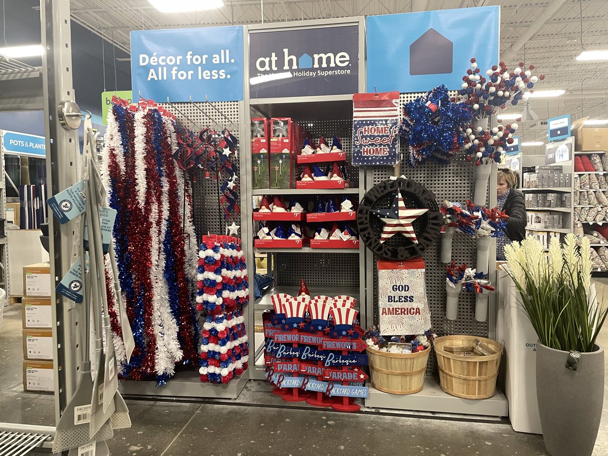 Forget Easter and Memorial Day. This is a store that looks to the future!