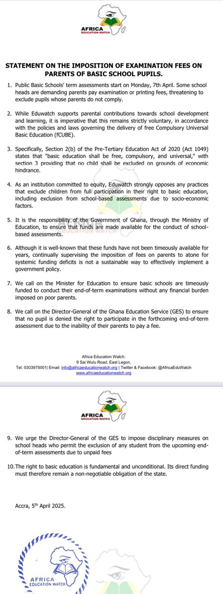 Eduwatch (@africaeduwatch) on Twitter photo 