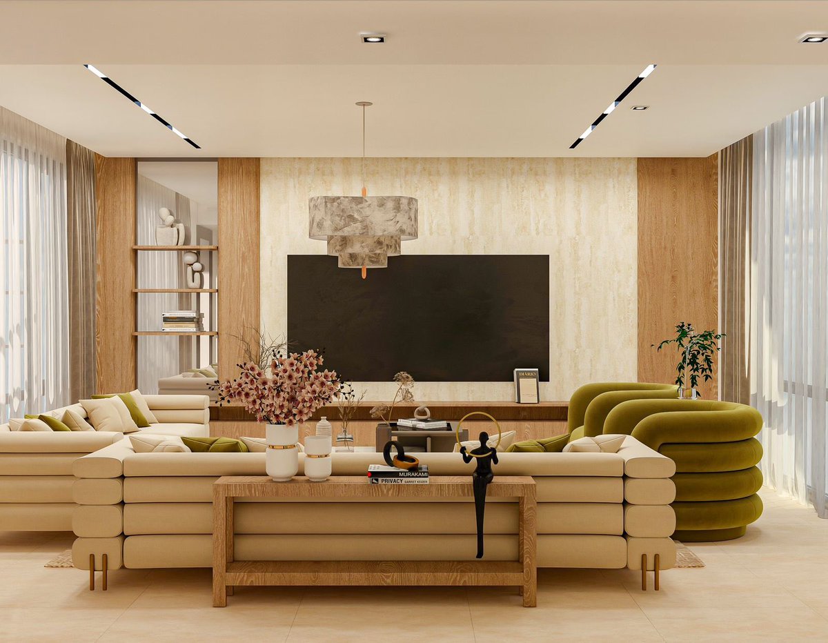 Designer_MA1's tweet image. صالة جلوسك المريحة تبدأ من عندنا 👌🏻✨  

✔ ألوان هادئة تناسب ذوقك الرفيع  
✔ إضاءة مريحة تضيف جوّاً من الاسترخاء  
✔ أثاث أنيق وعملي يجمع بين الجمال والعملية

كل التفاصيل تصنع الفرق !🎨

للاستفسارات أو حجز استشارة مجانية 📩 :

wa.me/message/KE4SXH…