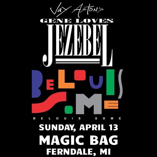 Magic Bag (@themagicbag) on Twitter photo š¤Next Sunday at the Magic Bag!!!š¤
The Magic Bag Presents
Gene Loves Jezebel with Jay Aston
with Belouis Some
Sun, April 13 | Tix: $25 adv | 7pm | All Ages
Ticket Link: tinyurl.com/yu5u7b99
<a href="/geneluvsjezebel/">Gene Loves Jezebel</a> #JayAston #FerndaleMI
<a href="/BelouisSome/">Belouis Some</a> #TheMagicBag #Lost80s
#TagTheBag š¤Next Sunday at the Magic Bag!!!š¤
The Magic Bag Presents
Gene Loves Jezebel with Jay Aston
with Belouis Some
Sun, April 13 | Tix: $25 adv | 7pm | All Ages
Ticket Link: tinyurl.com/yu5u7b99
<a href="/geneluvsjezebel/">Gene Loves Jezebel</a> #JayAston #FerndaleMI
<a href="/BelouisSome/">Belouis Some</a> #TheMagicBag #Lost80s
#TagTheBag