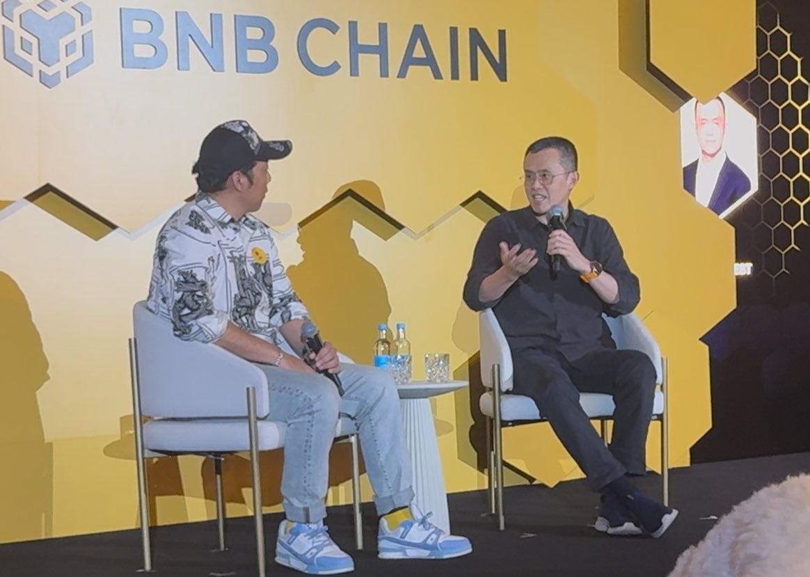 Had an amazing night with <a href="/BNBCHAIN/">BNB Chain</a> ! I’m convinced more builders will join the BNB Chain community and create wealth for everyone.

At the event, I also got to see <a href="/cz_binance/">CZ 🔶 BNB</a>. He shared his knowledge and insights with us once again, but sadly, I didn’t get a photo with him. I’m