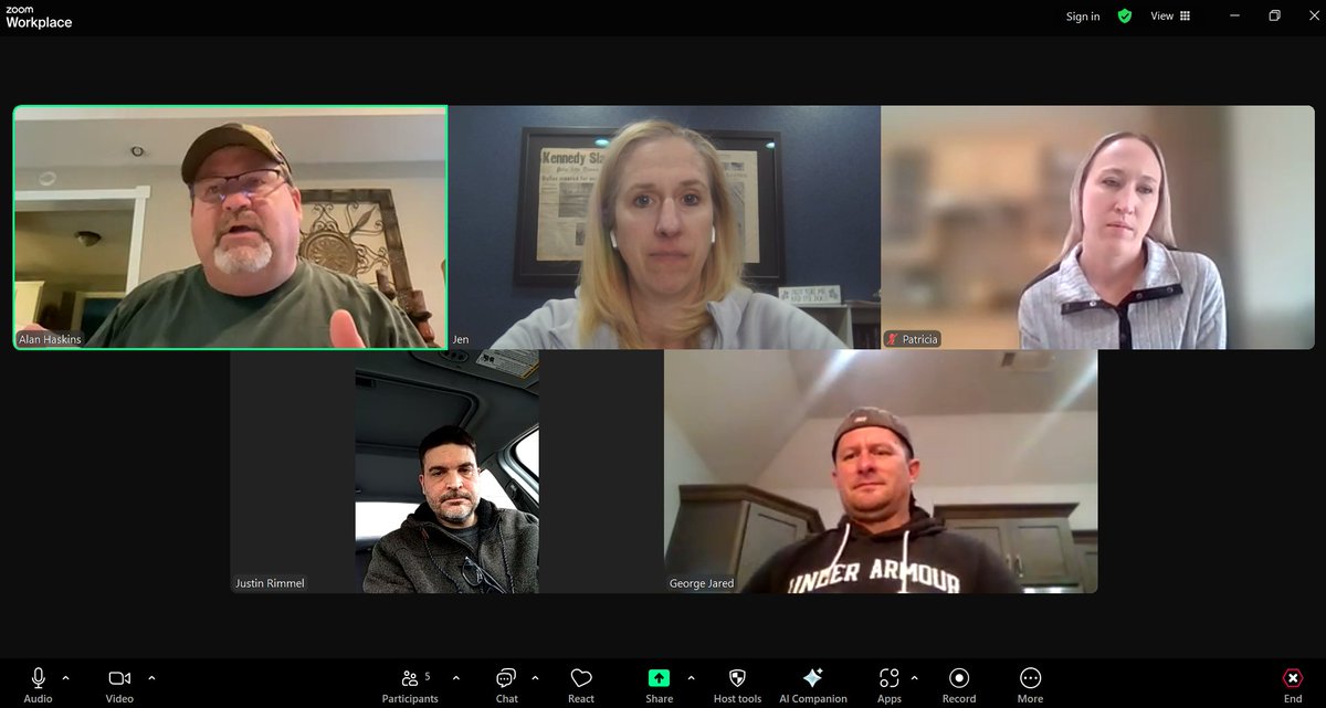 BreakTheCaseNP's tweet image. Got our whole team together (virtually) yesterday to pow wow on one of our cases. This is kind of a rarity that we're all available at the same time! @jenbucholtzPI