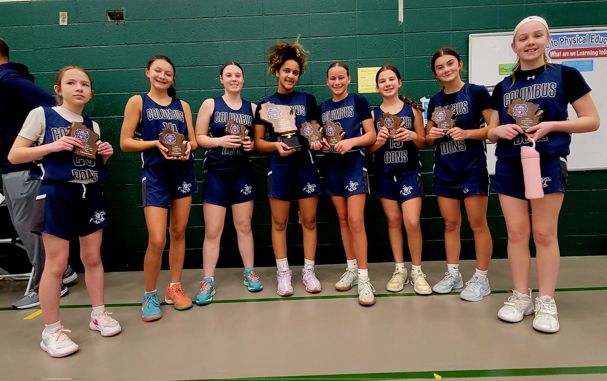 HorswillRenee's tweet photo. Columbus girls WIN 7th Grade State 🏀 ‼️‼️‼️ Intense game and down to the wire!  Congratulations players and coaches.  👏🏼 👏🏼 👏🏼 https://t.co/WjdohxdvHz