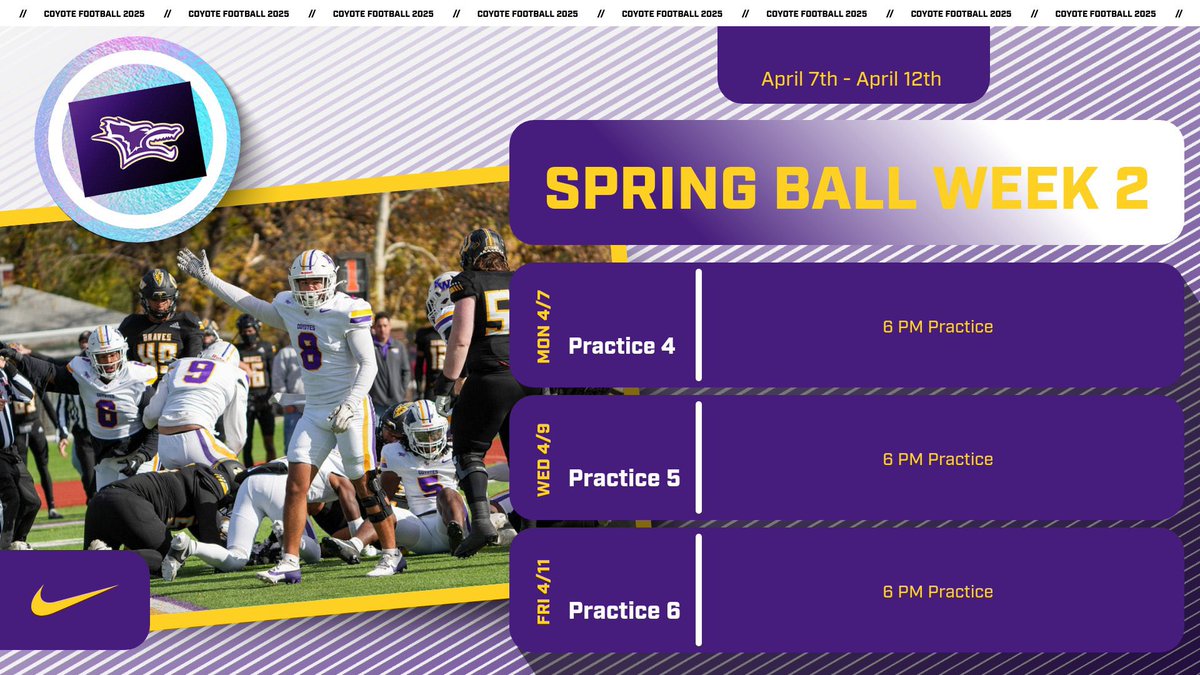 After a week with a lot of rep’s, we are at it again this upcoming week. Let’s Go!
