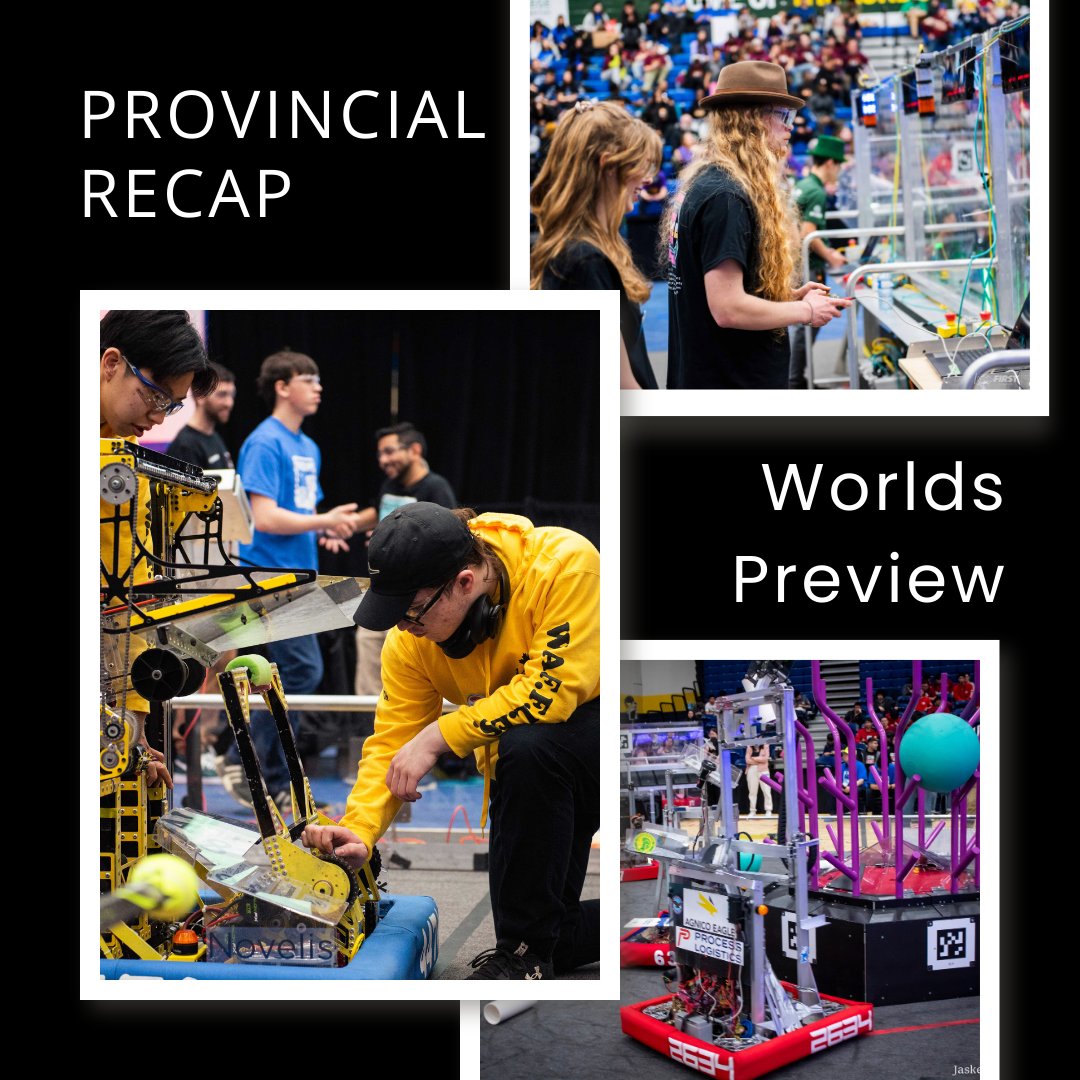 Time to relive the excitement! Tune in this Tuesday April 8th at 7PM ET for the FIRST Canada LIVE! Provincial Recap and worlds preview. We will be remembering highlights, stories, and unforgettable moments from an incredible event! Watch live at Twitch.tv/firstcanada